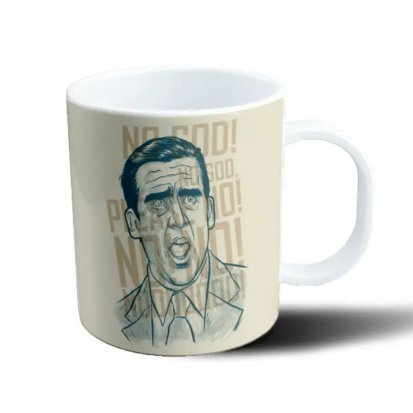 Taza de Plástico The Office Michael Scott No God Please No