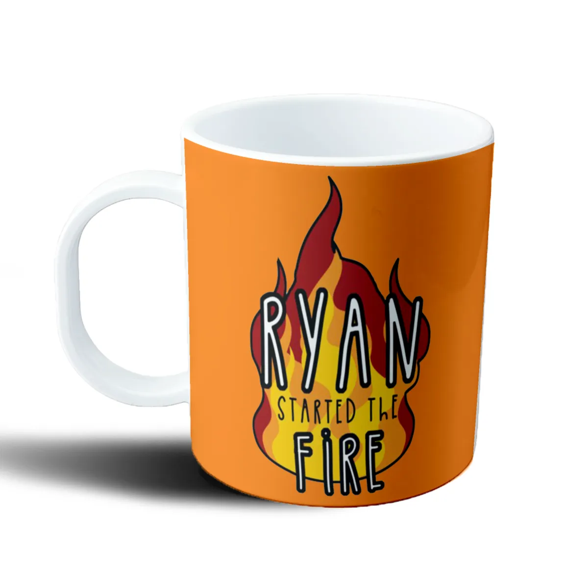 Taza de Plástico The Office Ryan Started the Fire - vista 2