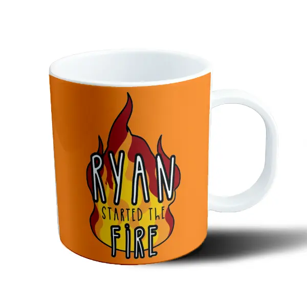 Taza de Plástico The Office Ryan Started the Fire