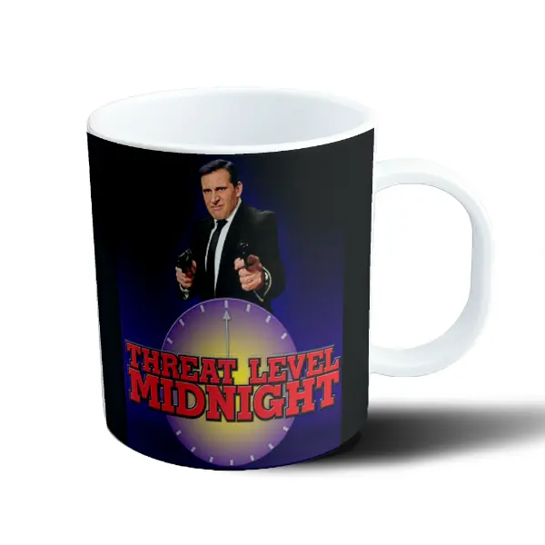 Taza de Plástico The Office Threat Level Midnight Michael Scott