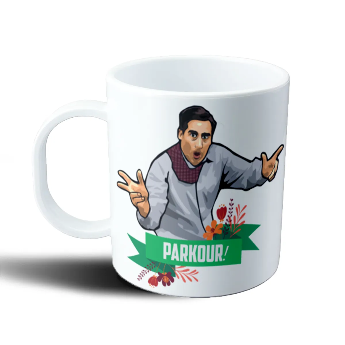 Taza de Plástico The Office Michael Scott Parkour - vista 2
