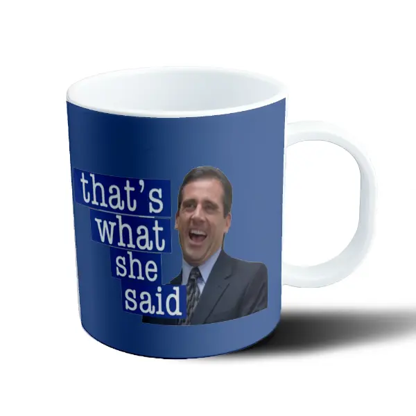 Taza de Plástico The Office Michael Scott That's What She Said