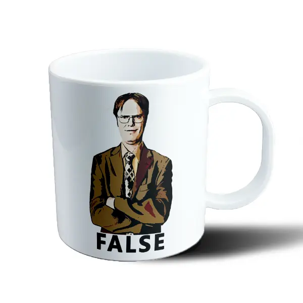 Taza de Plástico The Office Dwight False