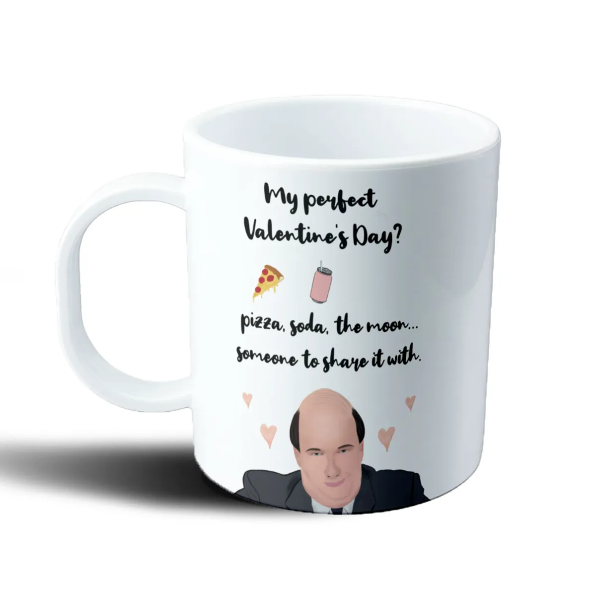 Taza de Plástico The Office Kevin San Valentín Pizza y Soda - vista 2