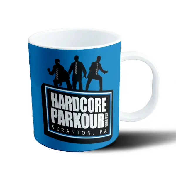 Taza de Plástico The Office Hardcore Parkour Club Scranton