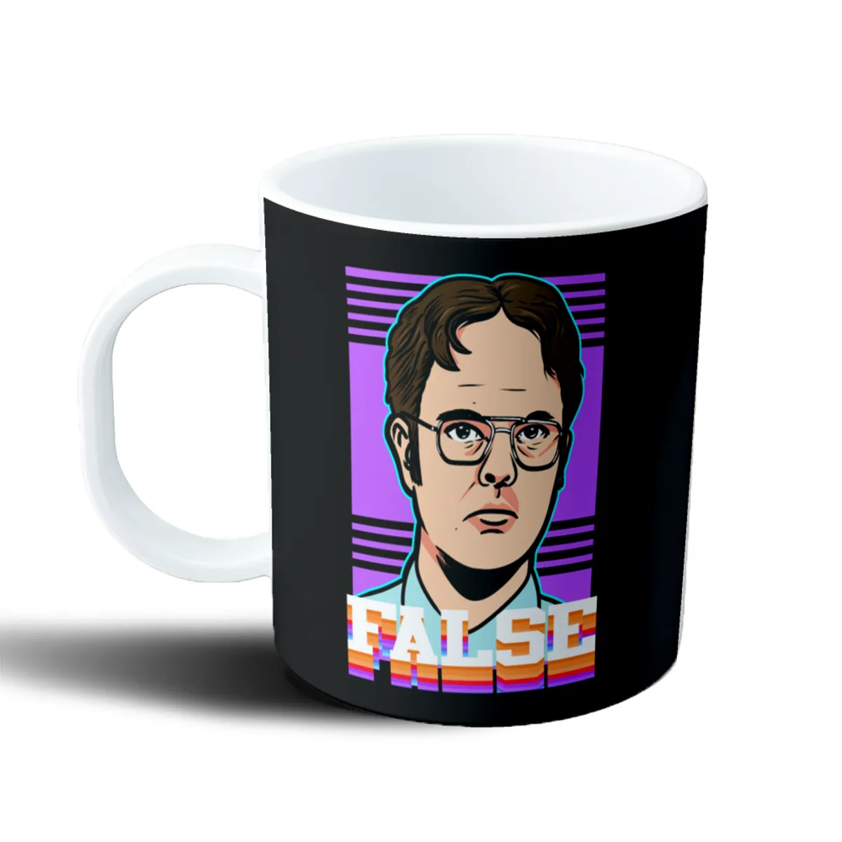 Taza de Plástico The Office Dwight Schrute False - vista 2