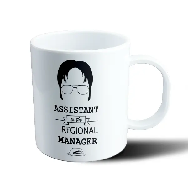 Taza de Plástico The Office Assistant to the Regional Manager Dwight