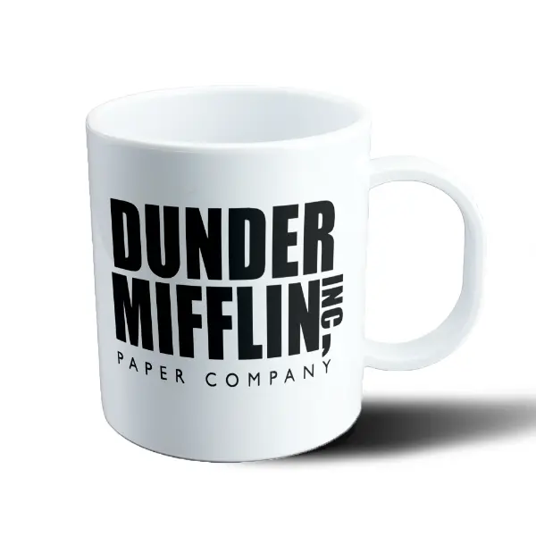 Taza de Plástico The Office Dunder Mifflin Paper Company