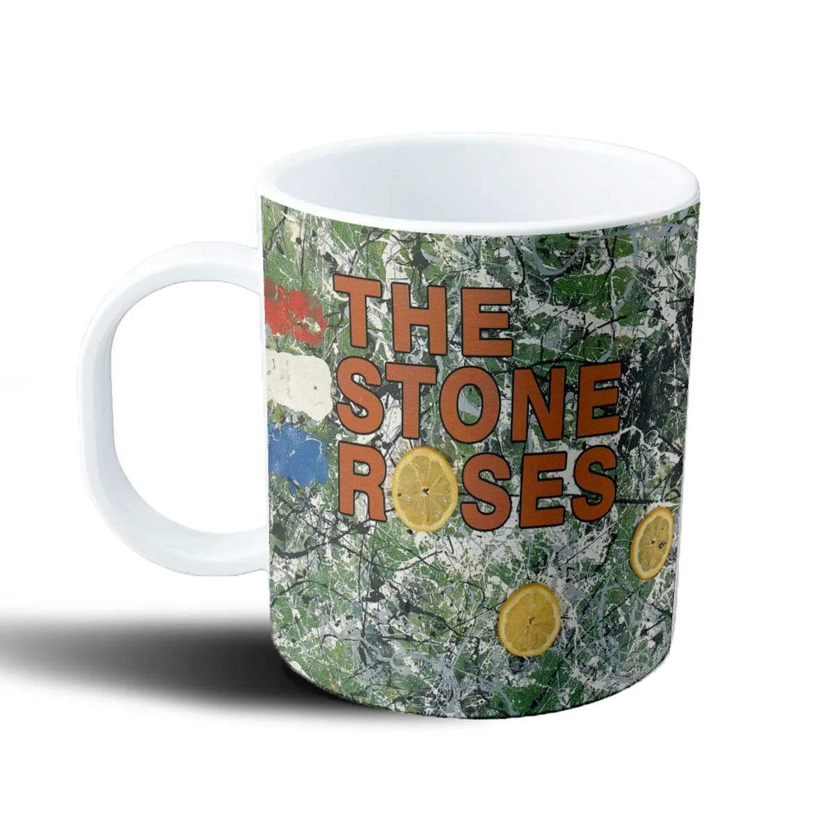 Taza de Plástico The Stone Roses Limón Pollock - vista 2