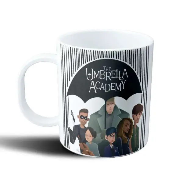 Taza de Plástico The Umbrella Academy Equipo Completo