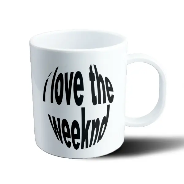 Taza de Plástico The Weeknd I Love The Weeknd