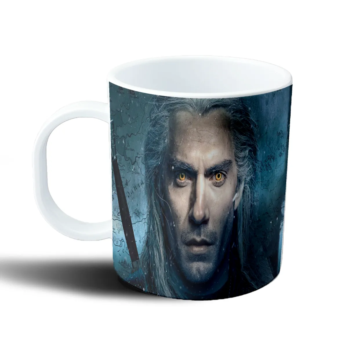Taza de Plástico The Witcher Geralt de Rivia - vista 2