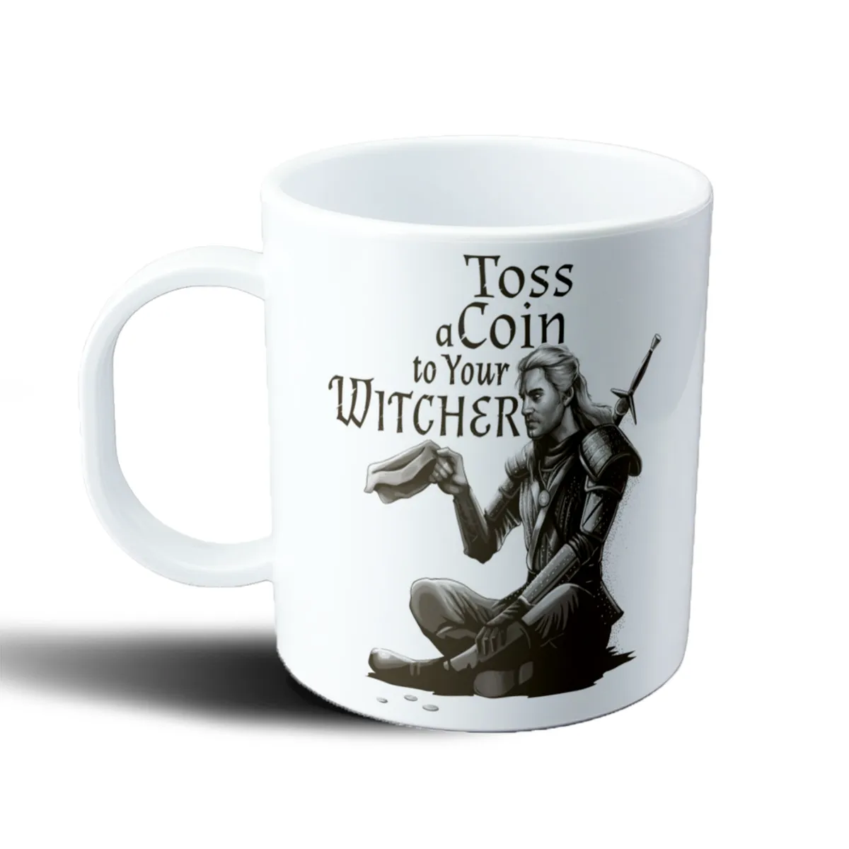 Taza de Plástico The Witcher Geralt Toss a Coin to Your Witcher - vista 2