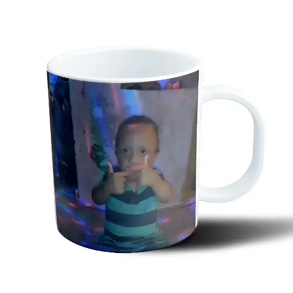 Taza de Plástico Thiago y Leo Niño Señalando