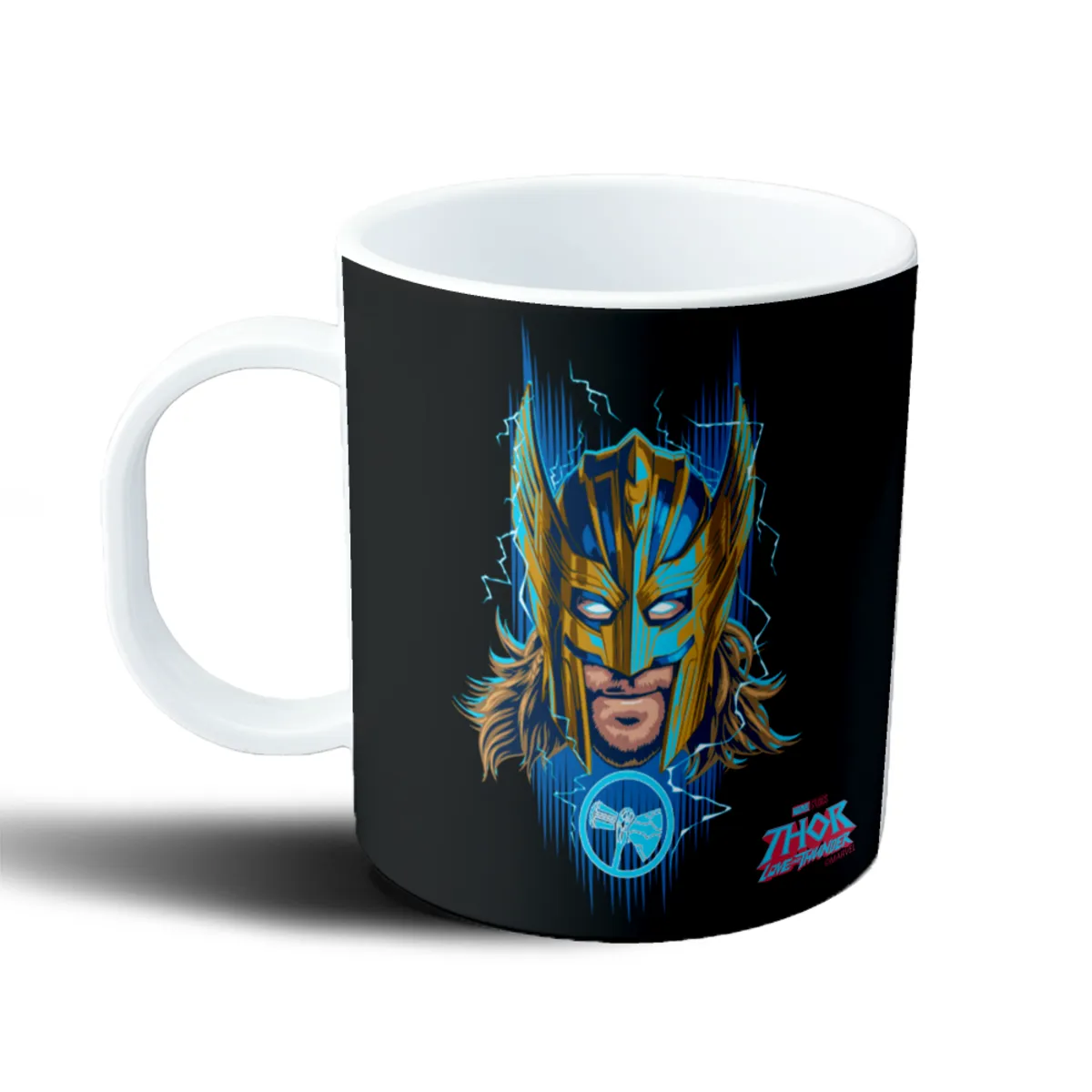 Taza de Plástico Thor Love and Thunder Casco Eléctrico - vista 2