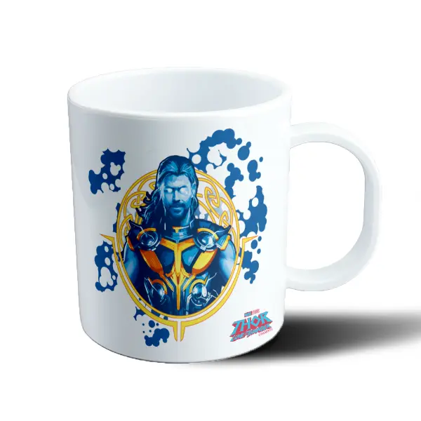 Taza de Plástico Thor Love and Thunder Armadura Dorada