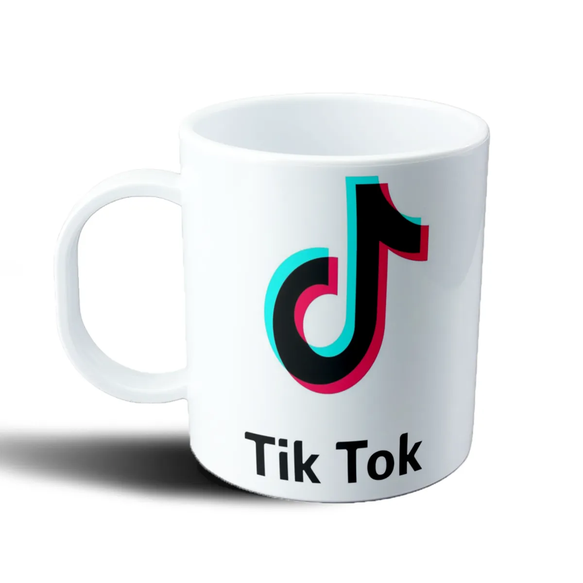 Taza de Plástico Tik Tok Logo - vista 2