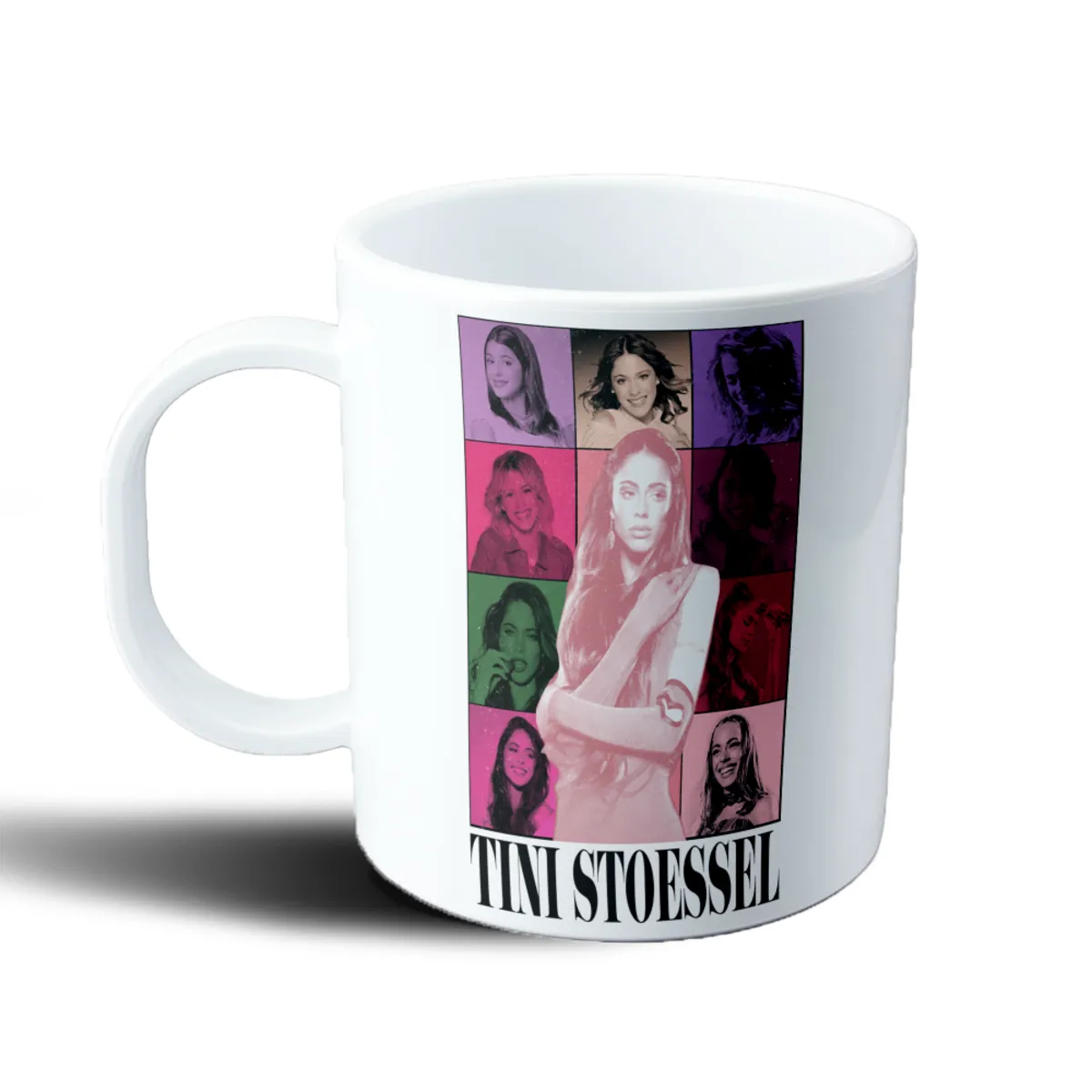 Taza de Plástico Tini Stoessel Collage Retro - vista 2