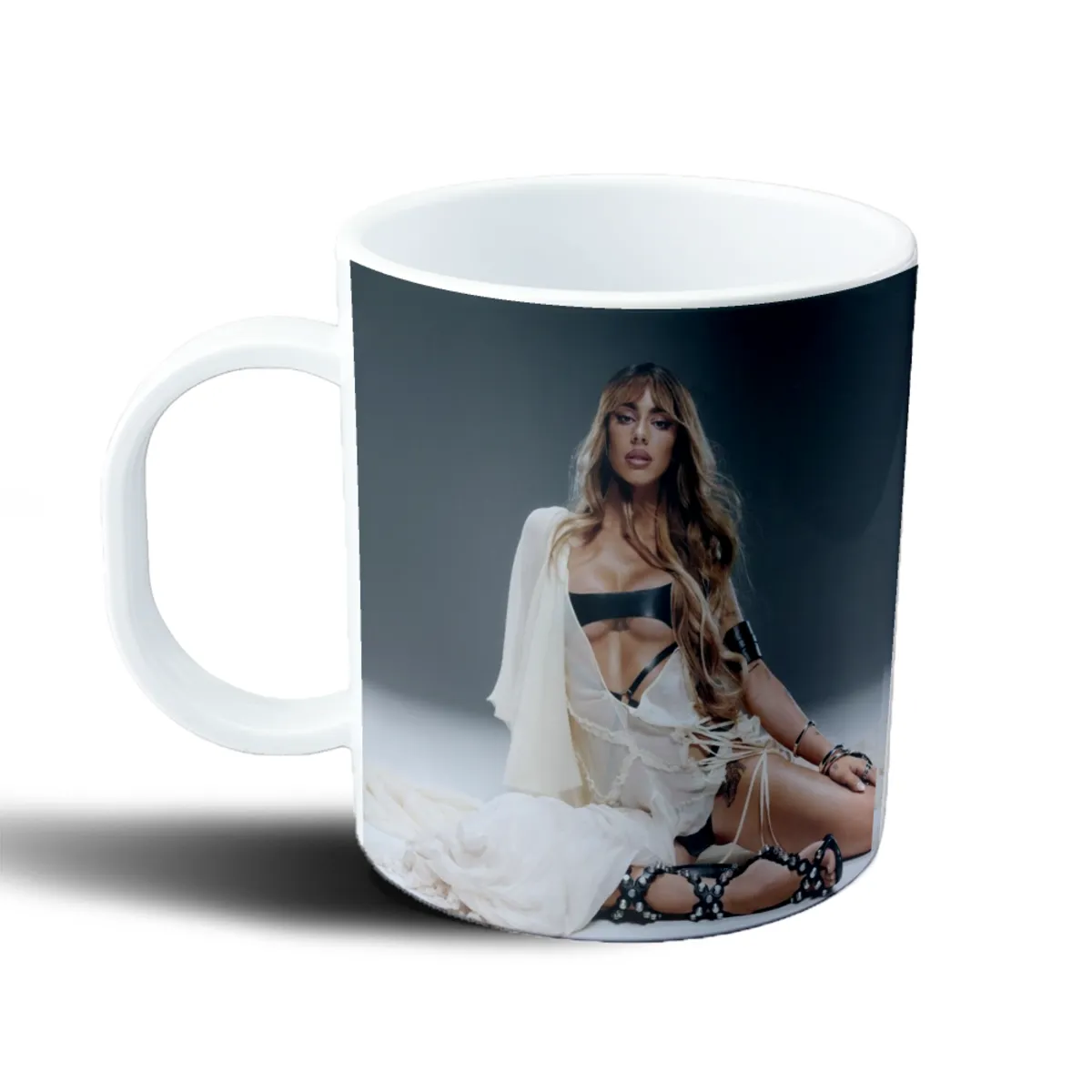 Taza de Plástico TINI Sesión Vestido Blanco - vista 2