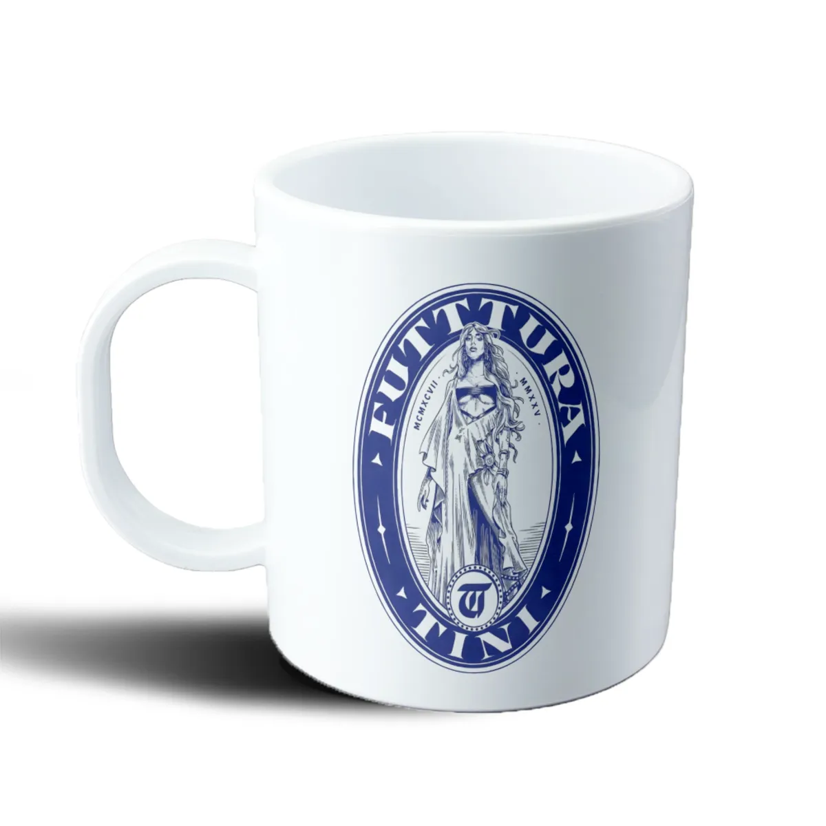 Taza de Plástico TINI Futura Vintage Ilustrada - vista 2