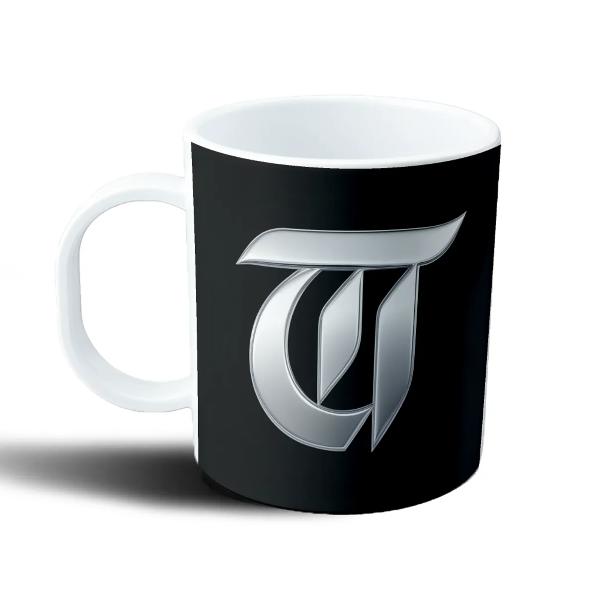 Taza de Plástico Tini Logo Plateado - vista 2