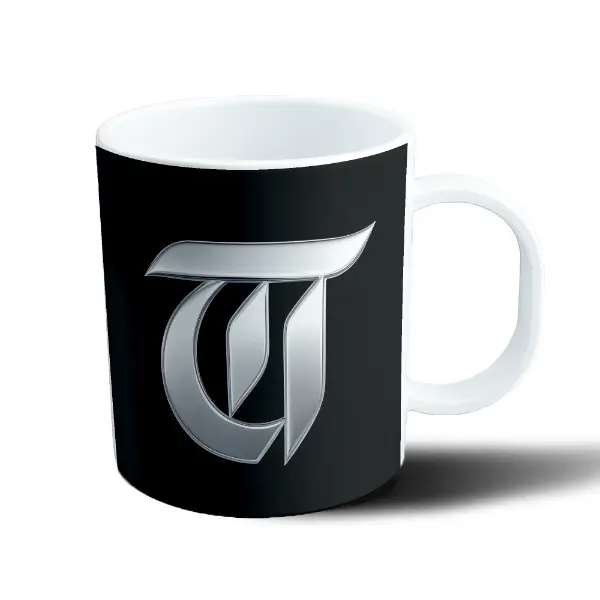 Taza de Plástico Tini Logo Plateado