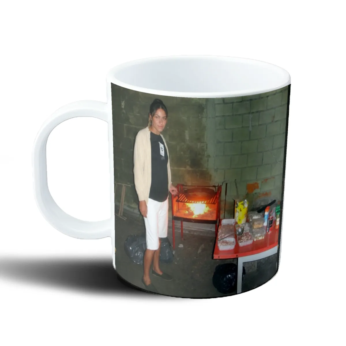 Taza de Plástico Tini Parrilla Asado - vista 2