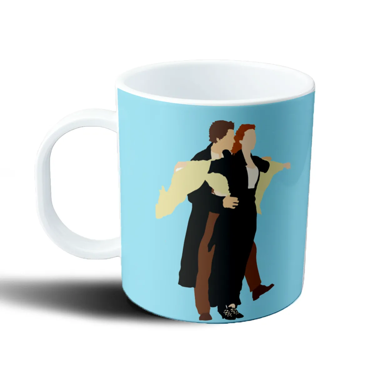 Taza de Plástico Titanic Jack y Rose Abrazo - vista 2