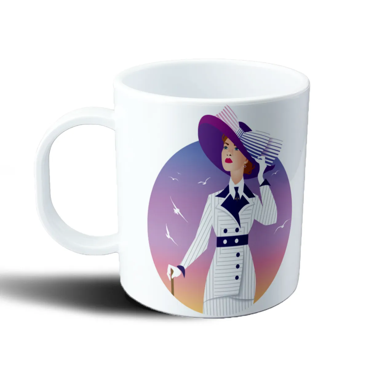 Taza de Plástico Titanic Rose con Sombrero Marinero - vista 2
