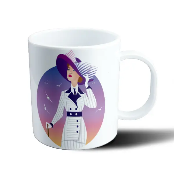 Taza de Plástico Titanic Rose con Sombrero Marinero