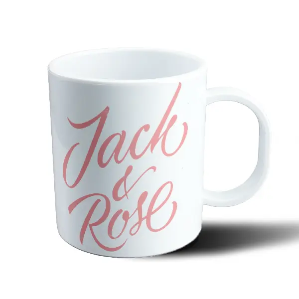 Taza de Plástico Titanic Jack y Rose