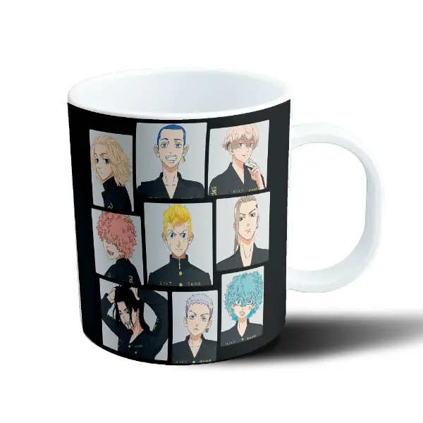 Taza de Plástico Tokyio Revengers Personajes