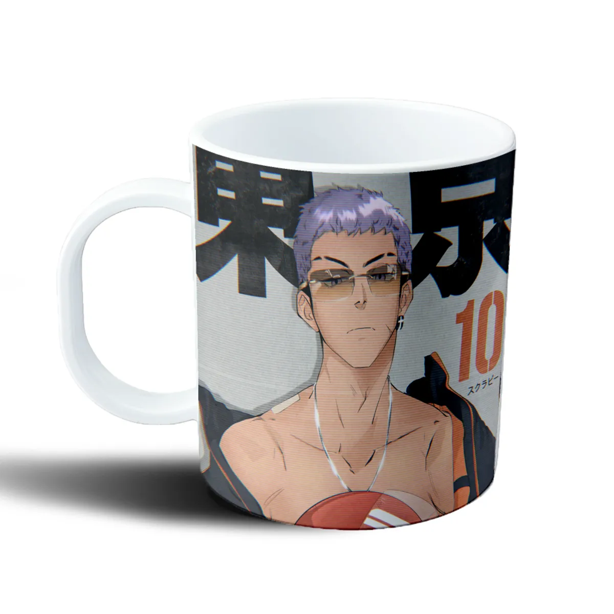 Taza de Plástico Tokyo Revengers Basquet Personaje de Pelo Violeta - vista 2