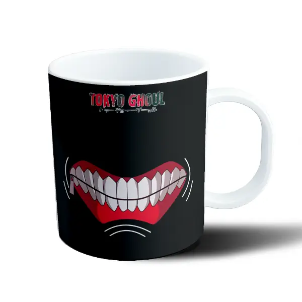 Taza de Plástico Tokyo Ghoul Máscara Kaneki Dientes