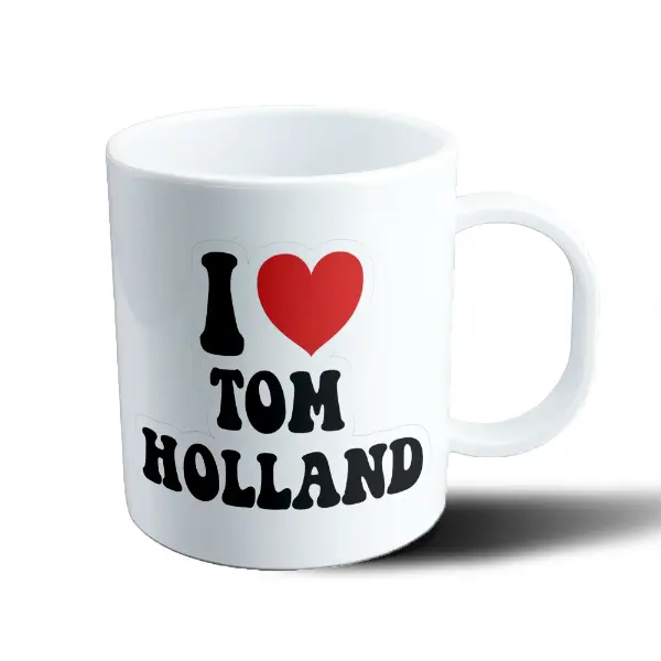 Taza de Plástico Tom Holland I Love Tom Holland