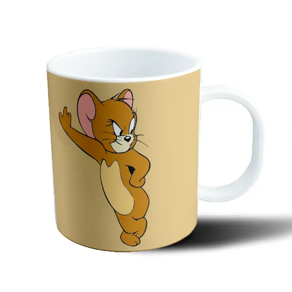 Taza de Plástico Tom y Jerry Jerry Enojado