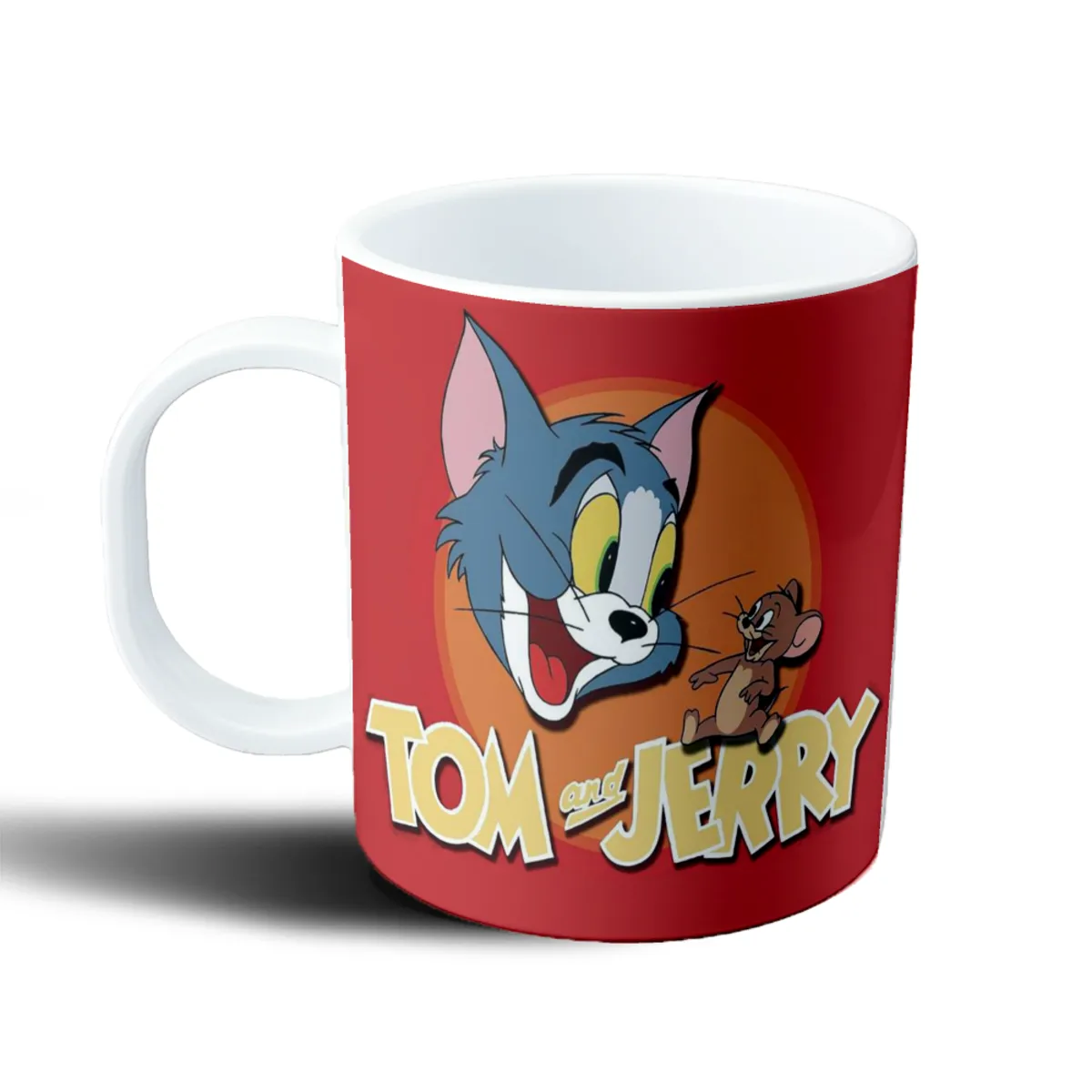 Taza de Plástico Tom y Jerry Tom Sonriente con Jerry - vista 2