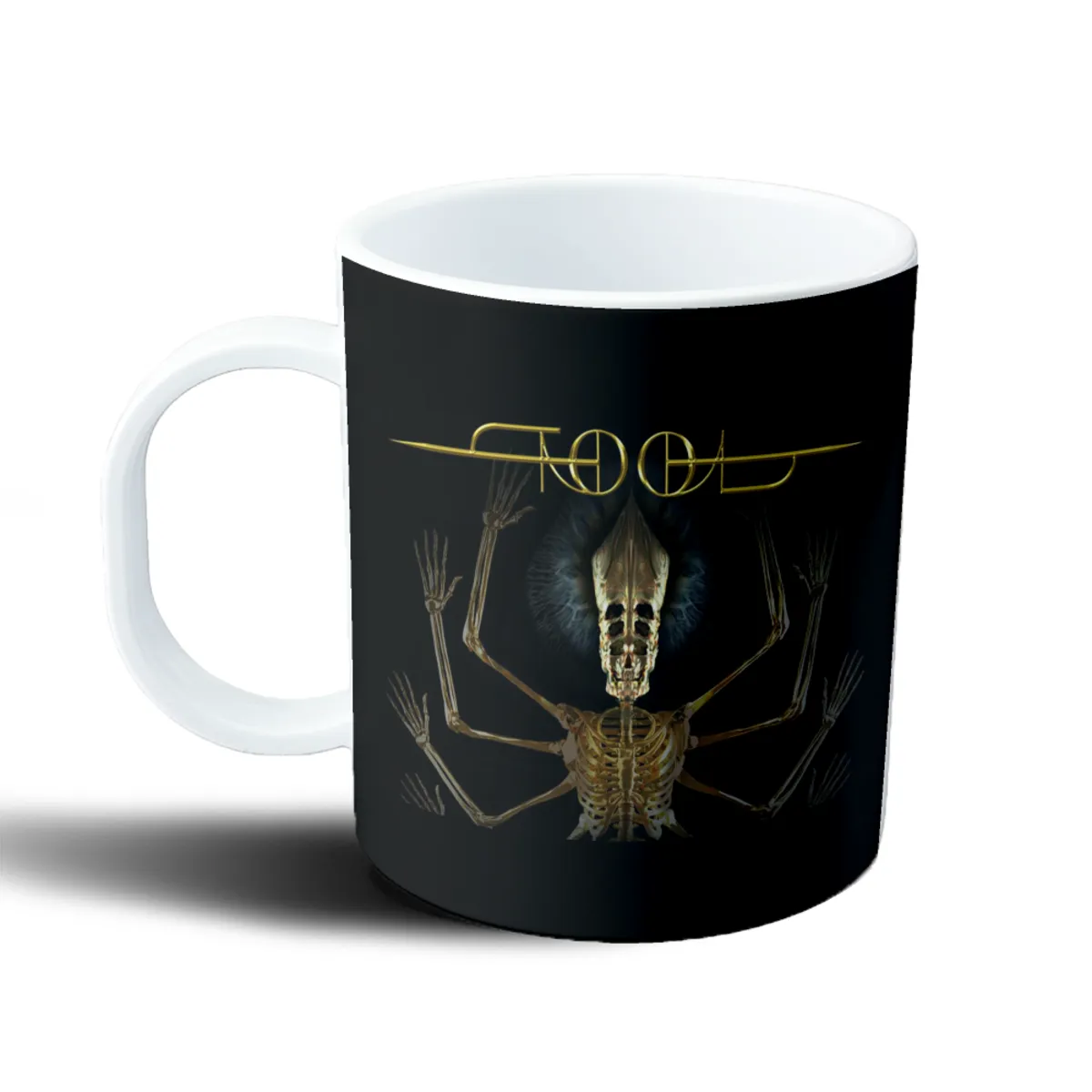 Taza de Plástico Tool Esqueleto Dorado - vista 2