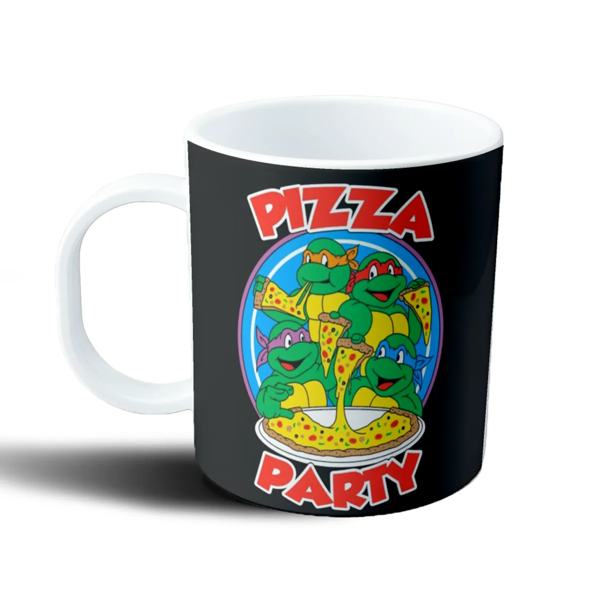 Taza de Plástico Tortugas Ninja Pizza Party - vista 2