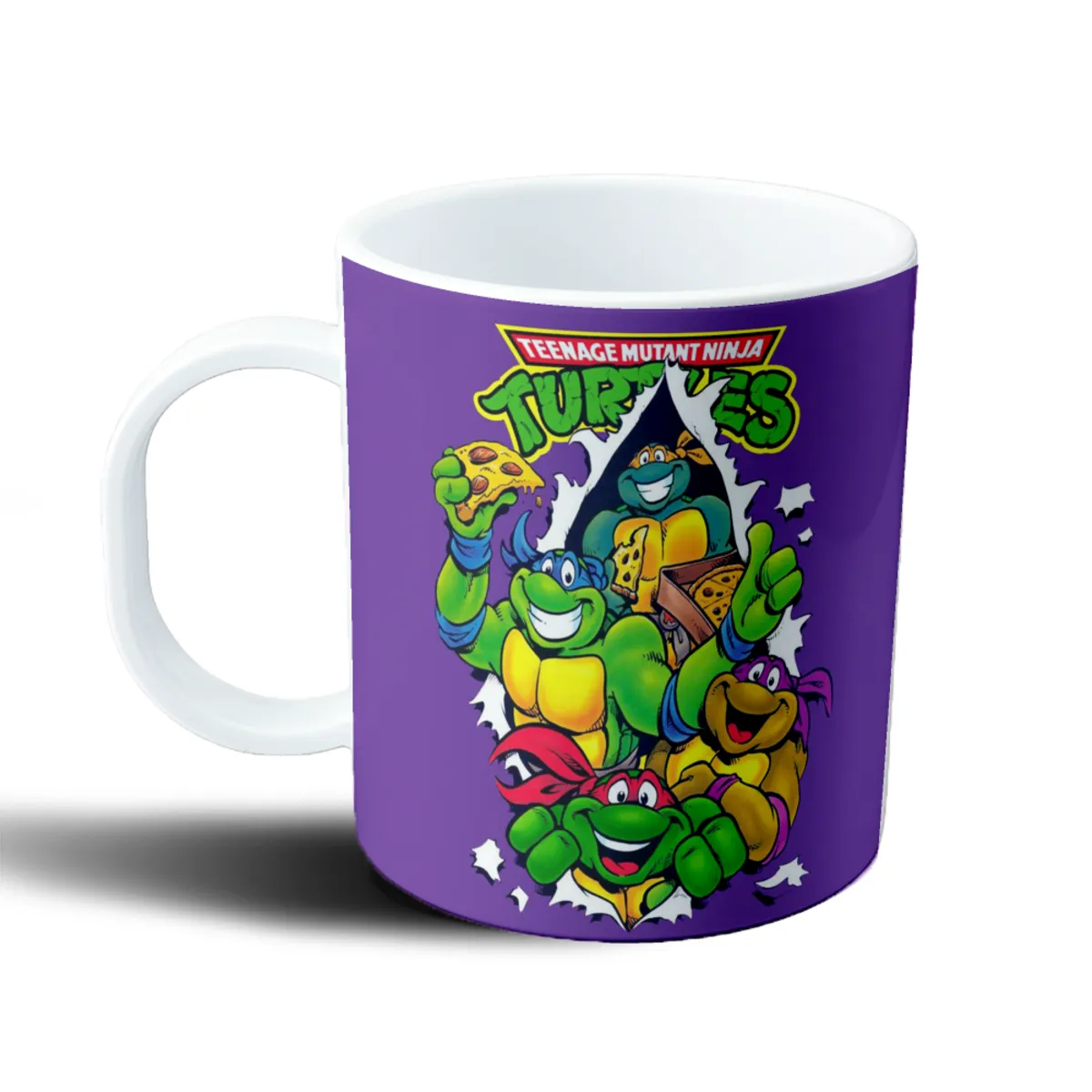 Taza de Plástico Tortugas Ninja Pizza Party - vista 2