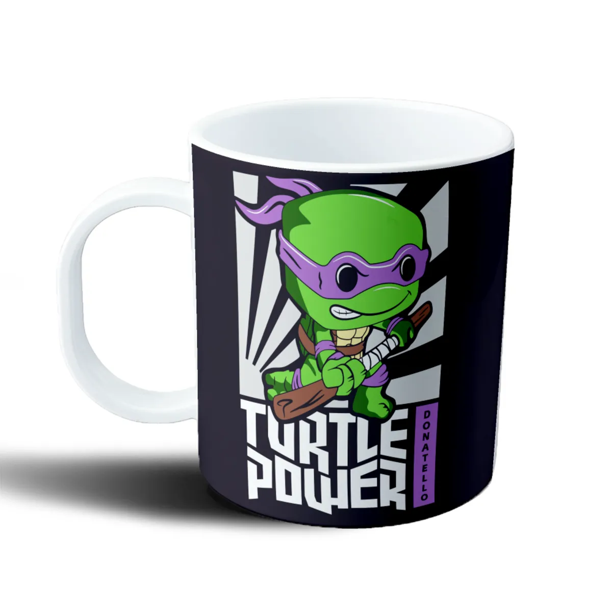 Taza de Plástico Tortugas Ninja Donatello Turtle Power - vista 2