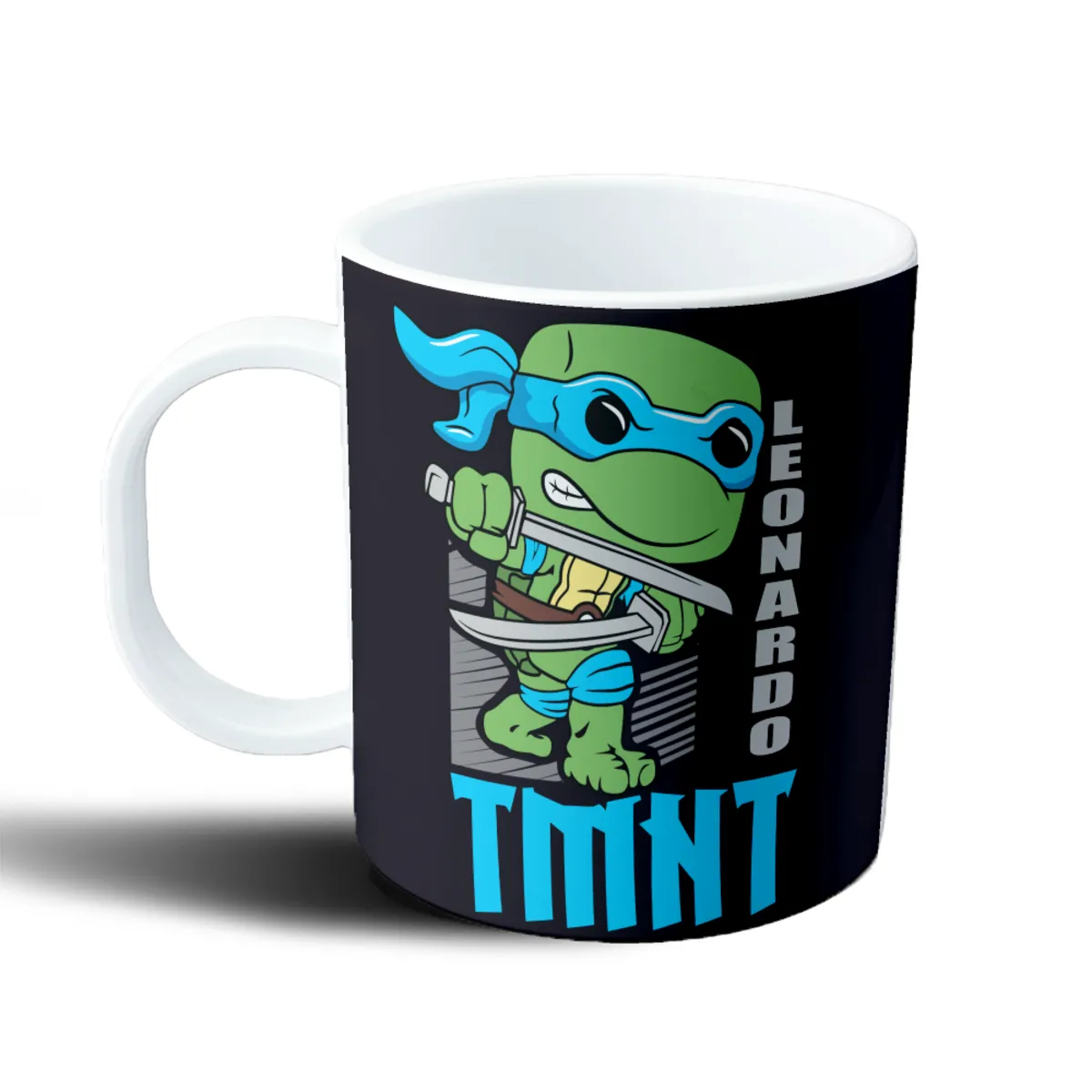 Taza de Plástico Tortugas Ninja Leonardo TMNT - vista 2