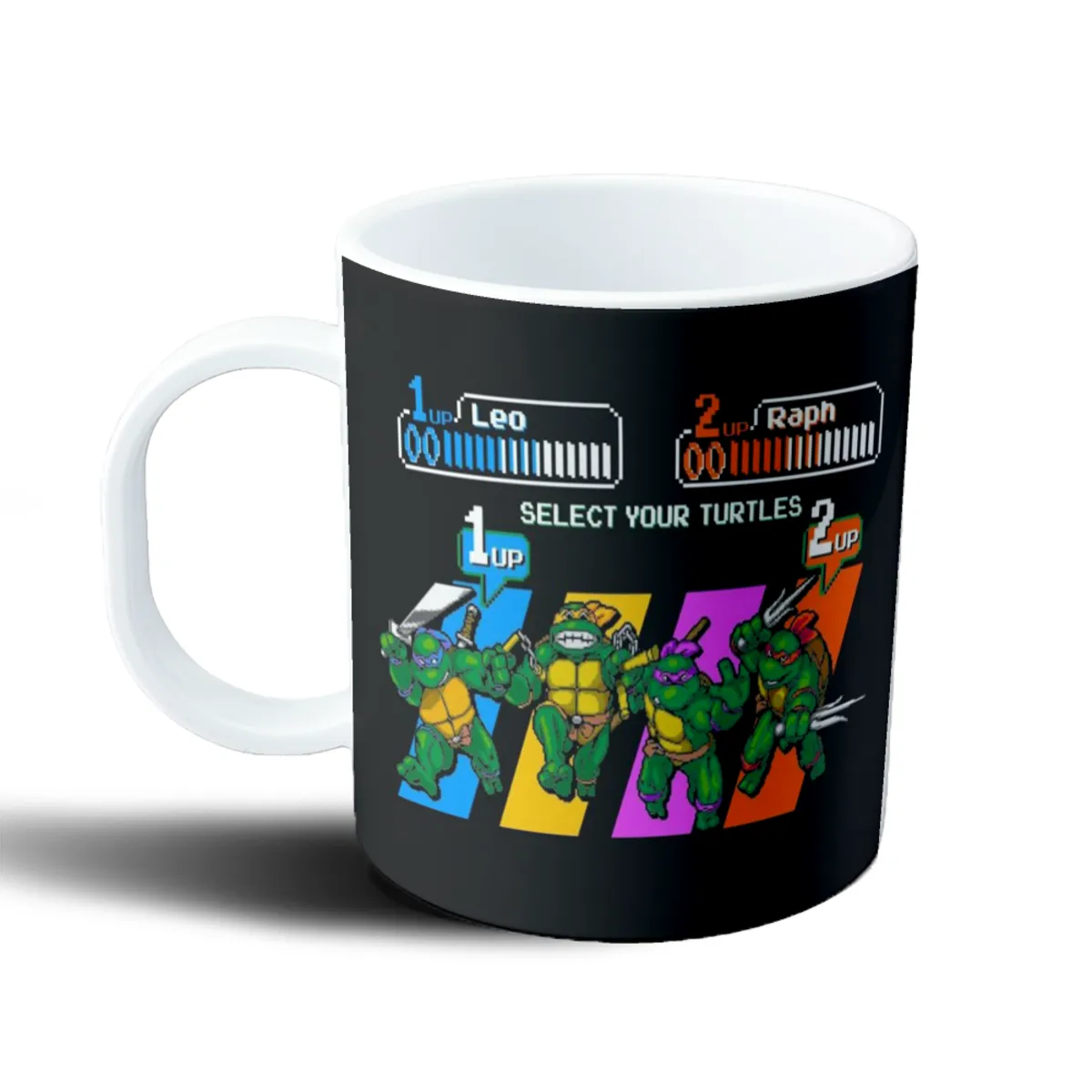 Taza de Plástico Tortugas Ninja Select Your Turtles Arcade - vista 2