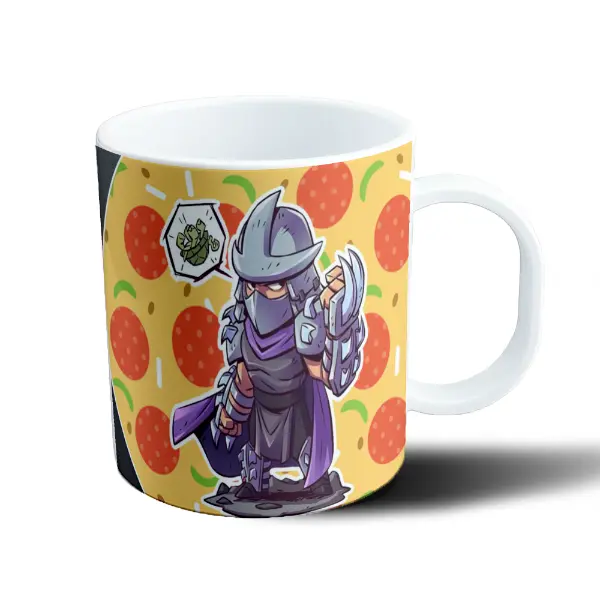 Taza de Plástico Tortugas Ninja Shredder Chibi