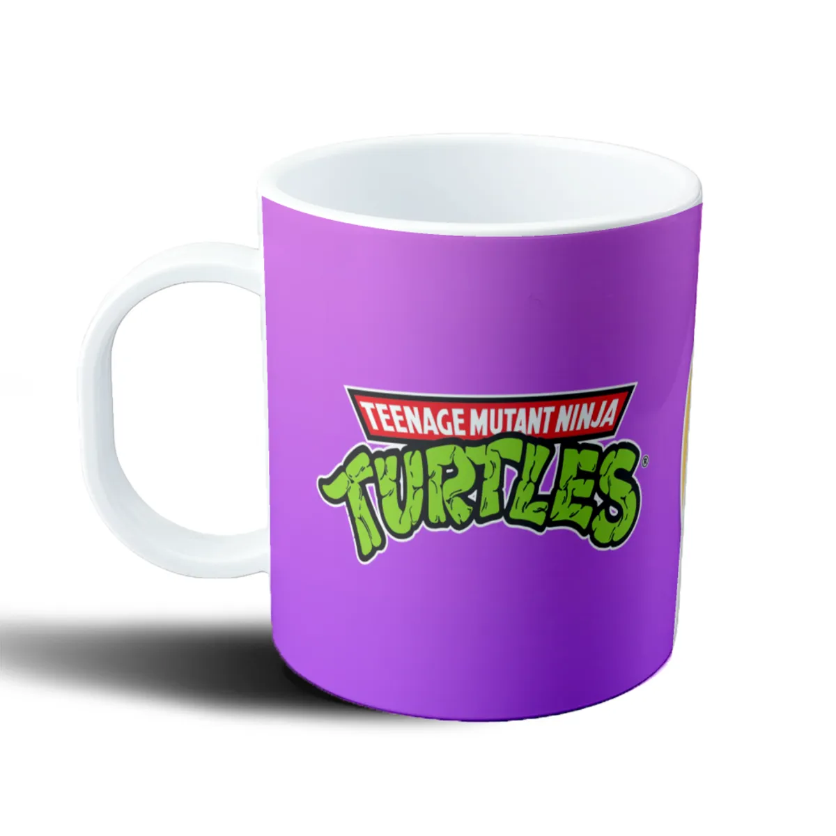 Taza de Plástico Tortugas Ninja Donatello Pizza - vista 2