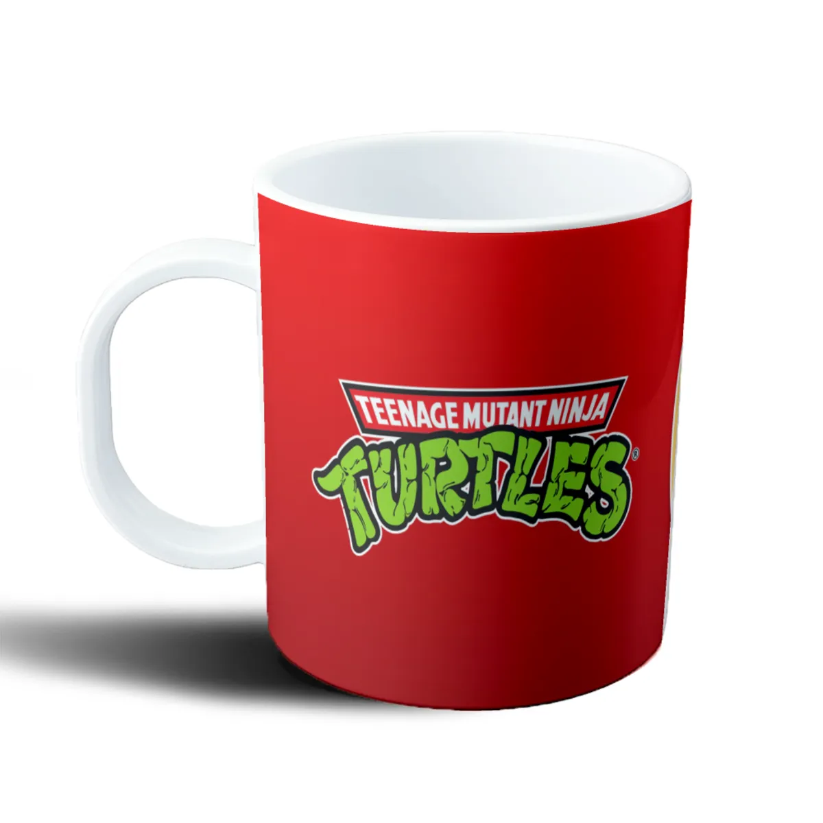 Taza de Plástico Tortugas Ninja Raphael Chibi Pizza - vista 2