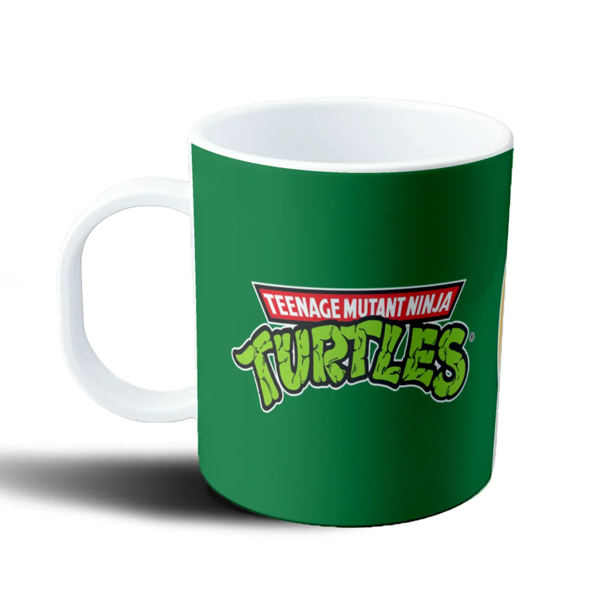 Taza de Plástico Tortugas Ninja Chibi con Pizza - vista 2
