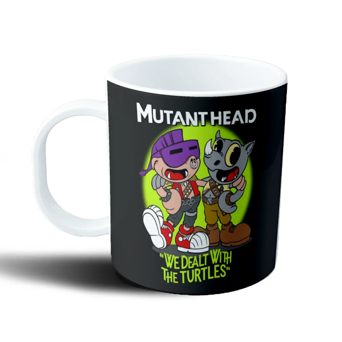 Taza de Plástico Tortugas Ninja Mutant Head We Dealt With The Turtles - vista 2