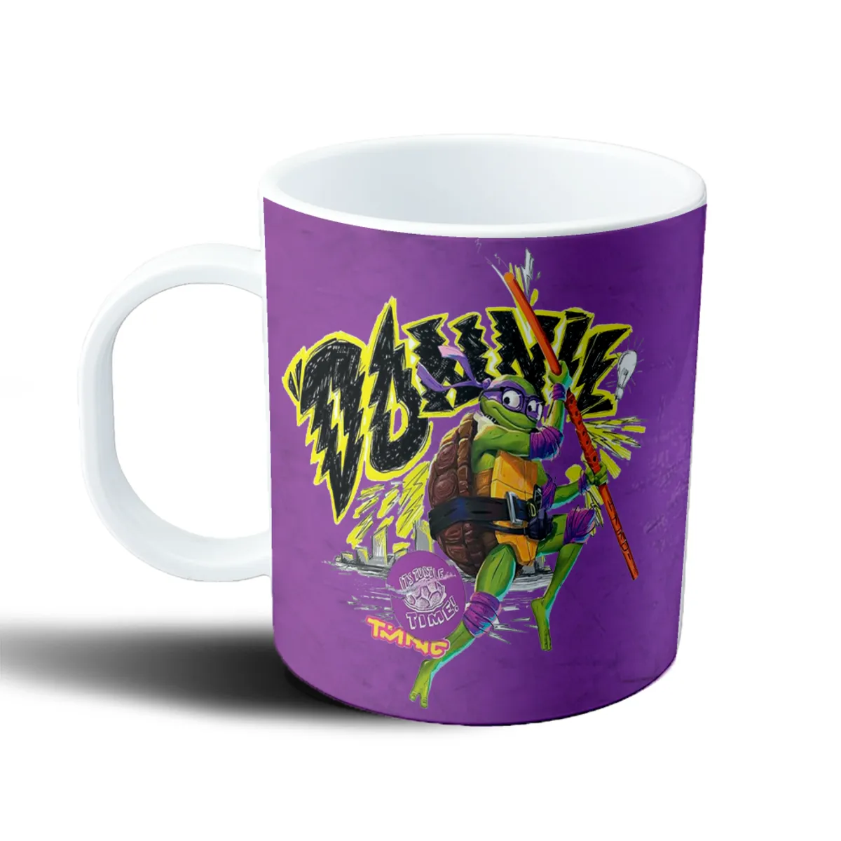 Taza de Plástico Tortugas Ninja Mutant Mayhem Donatello - vista 2