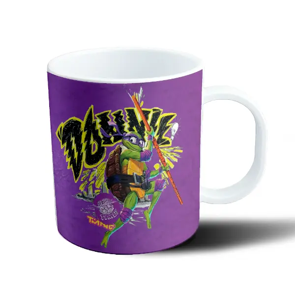 Taza de Plástico Tortugas Ninja Mutant Mayhem Donatello